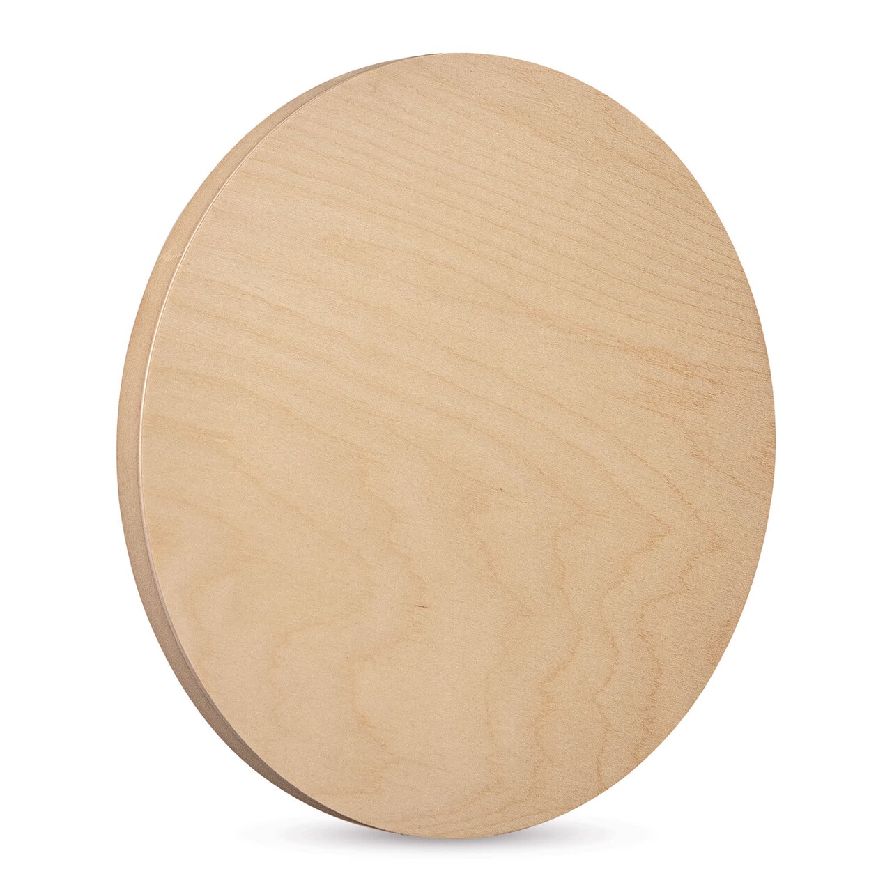 American Easel Cradled Round Birch Painting Panel - 14" Dia. x 7/8" D